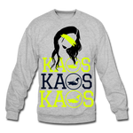 KAOS Crewneck Sweatshirt - heather gray