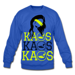 KAOS Crewneck Sweatshirt - royal blue