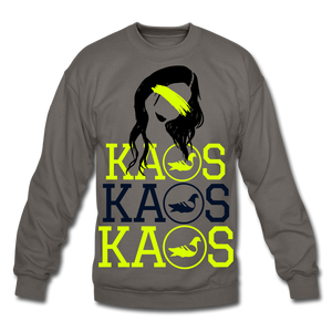 KAOS Crewneck Sweatshirt - asphalt gray