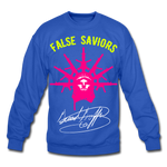 False Saviors (Signature) Crewneck Sweatshirt - royal blue