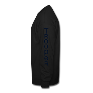 Ephraim Trooper Crewneck Sweatshirt - black