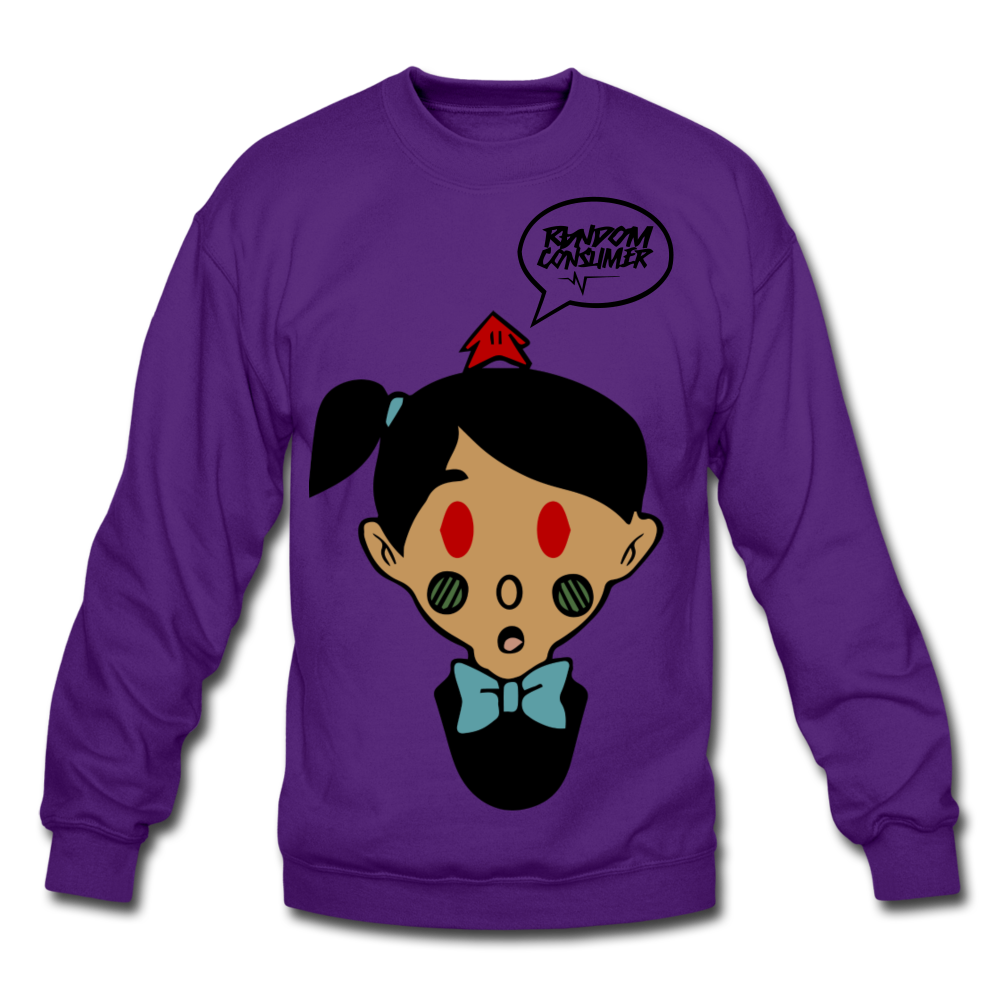 RanCon RealBoy Crewneck Sweatshirt - purple