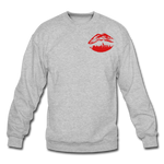 City Kiss Crewneck Sweatshirt - heather gray