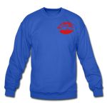 City Kiss Crewneck Sweatshirt - royal blue
