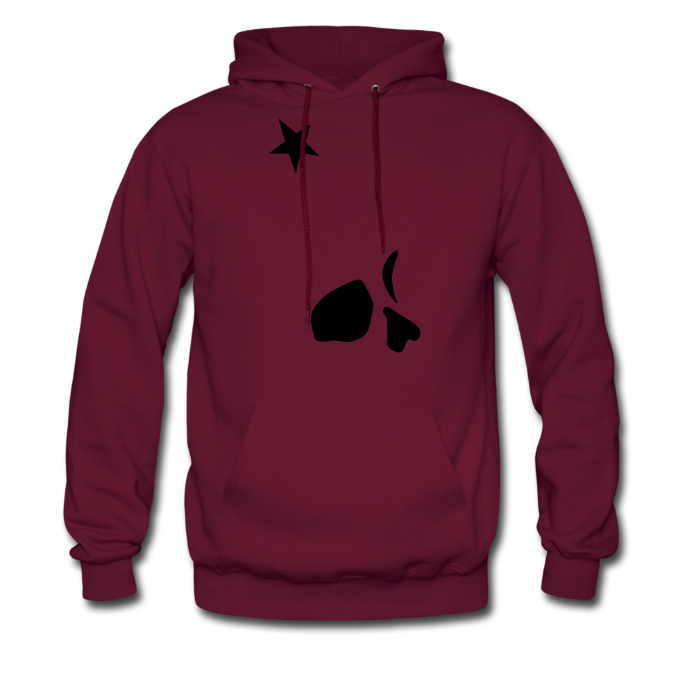 Big General Men's Hoodie - burgundy