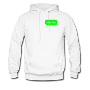 Not Delivered Men's Hoodie - white