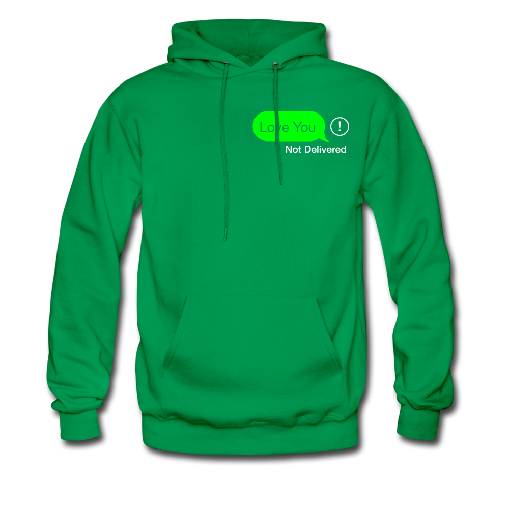 Not Delivered Men's Hoodie - kelly green