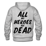 Dead Heroes Men's Hoodie - heather gray