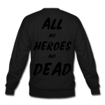 Dead Heroes Crewneck Sweatshirt - black