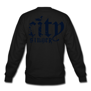 City Sinner Crewneck Sweatshirt - black