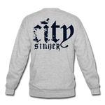 City Sinner Crewneck Sweatshirt - heather gray