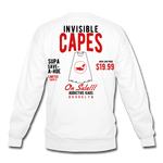 Invisible Capes Crewneck Sweatshirt - white