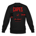 Invisible Capes Crewneck Sweatshirt - black