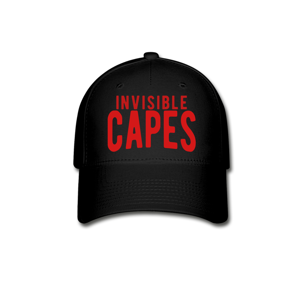 Invisible Capes Baseball Cap - black