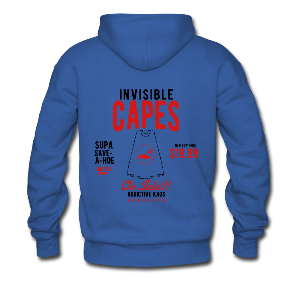 Invisible Capes Men's Hoodie - royal blue