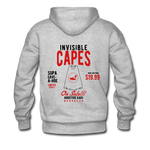 Invisible Capes Men's Hoodie - heather gray