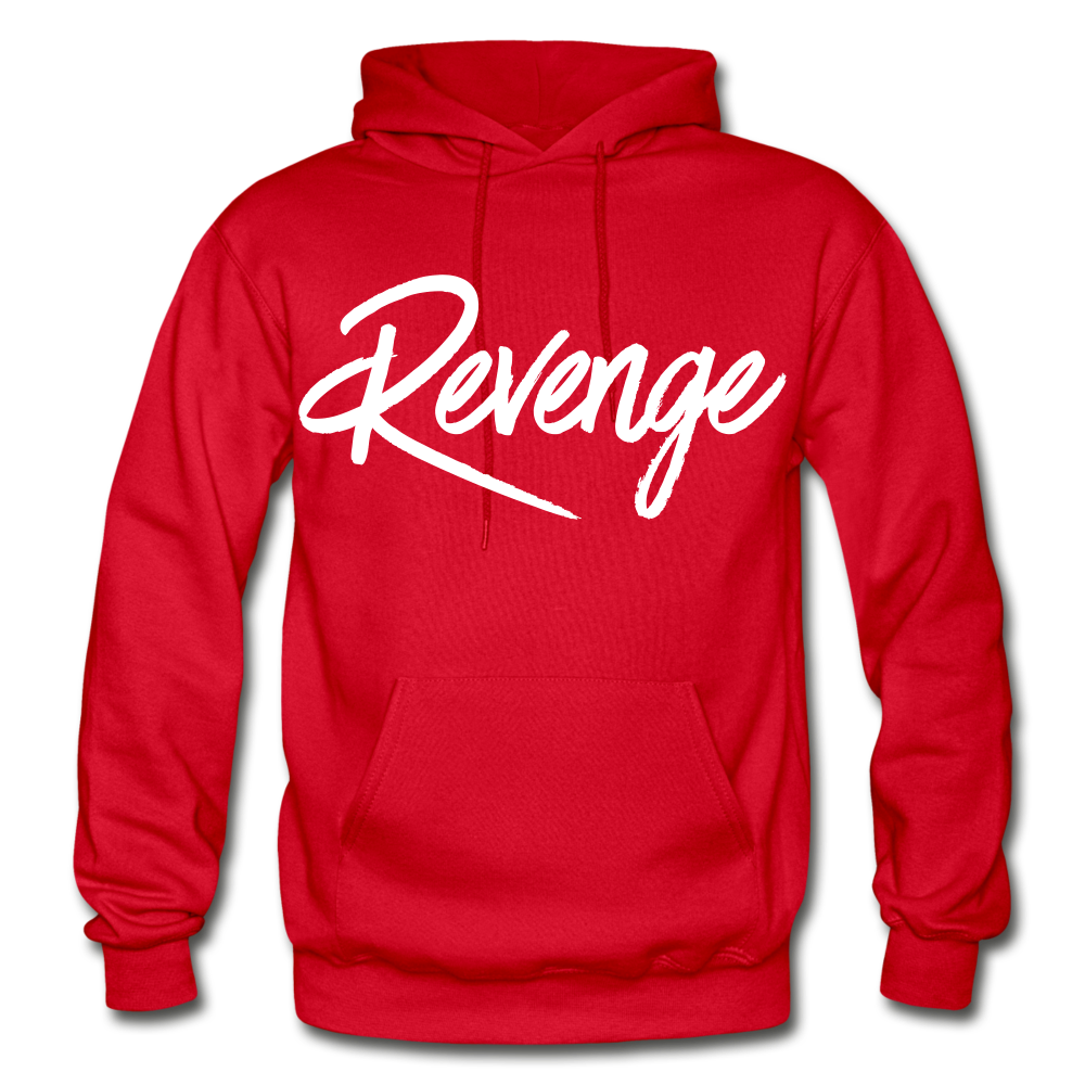 Revenge Heavy Blend Adult Hoodie - red