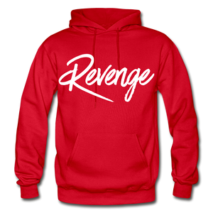 Revenge Heavy Blend Adult Hoodie - red