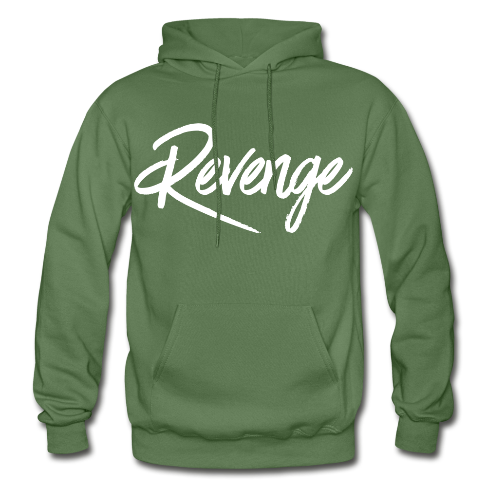 Revenge Heavy Blend Adult Hoodie - military green