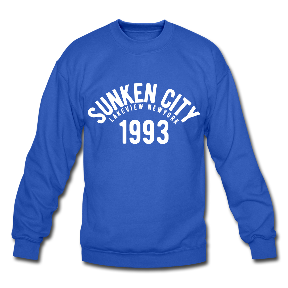 Sunken City Crewneck Sweatshirt - royal blue