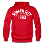Sunken City Heavy Blend Adult Hoodie - red