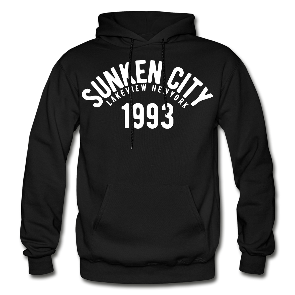 Sunken City Heavy Blend Adult Hoodie - black
