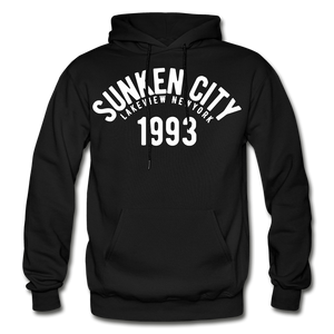 Sunken City Heavy Blend Adult Hoodie - black