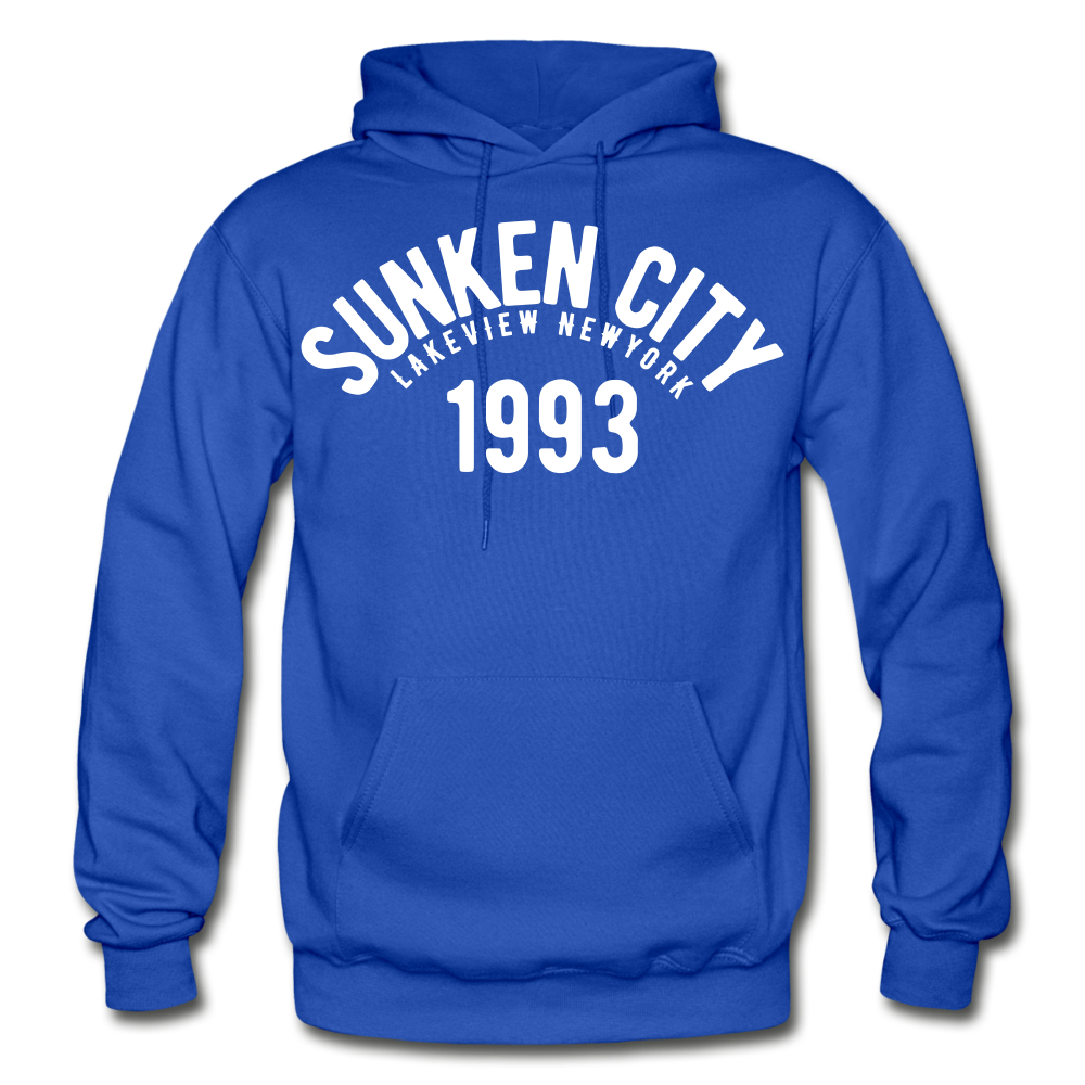 Sunken City Heavy Blend Adult Hoodie - royal blue