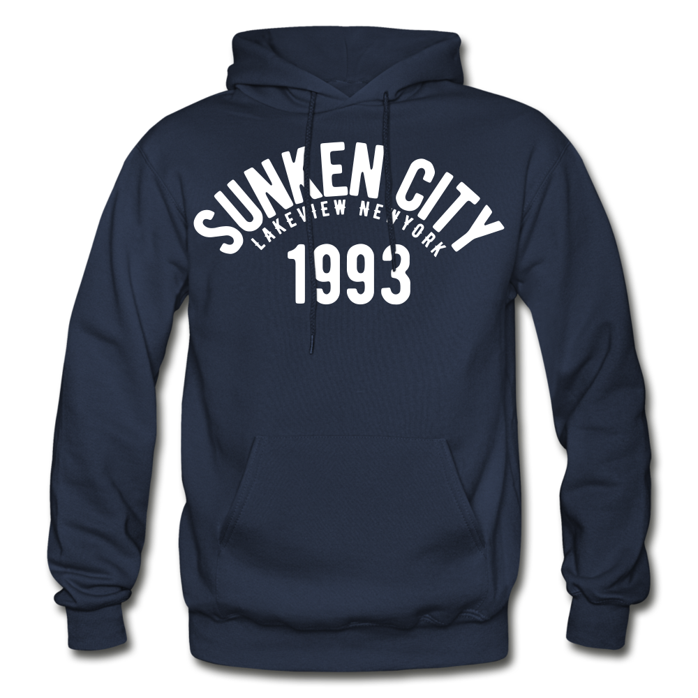 Sunken City Heavy Blend Adult Hoodie - navy