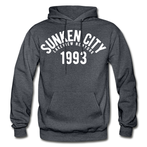 Sunken City Heavy Blend Adult Hoodie - charcoal gray