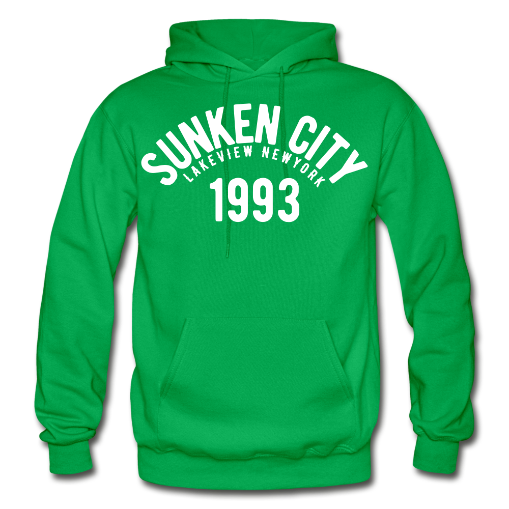 Sunken City Heavy Blend Adult Hoodie - kelly green