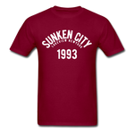 Sunken City T-Shirt - burgundy