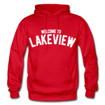 Lakeview Heavy Blend Adult Hoodie - red