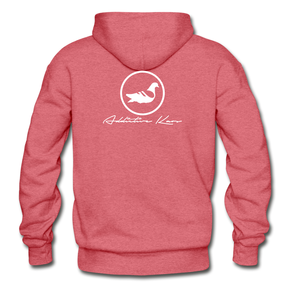 Lakeview Heavy Blend Adult Hoodie - heather red