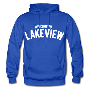 Lakeview Heavy Blend Adult Hoodie - royal blue