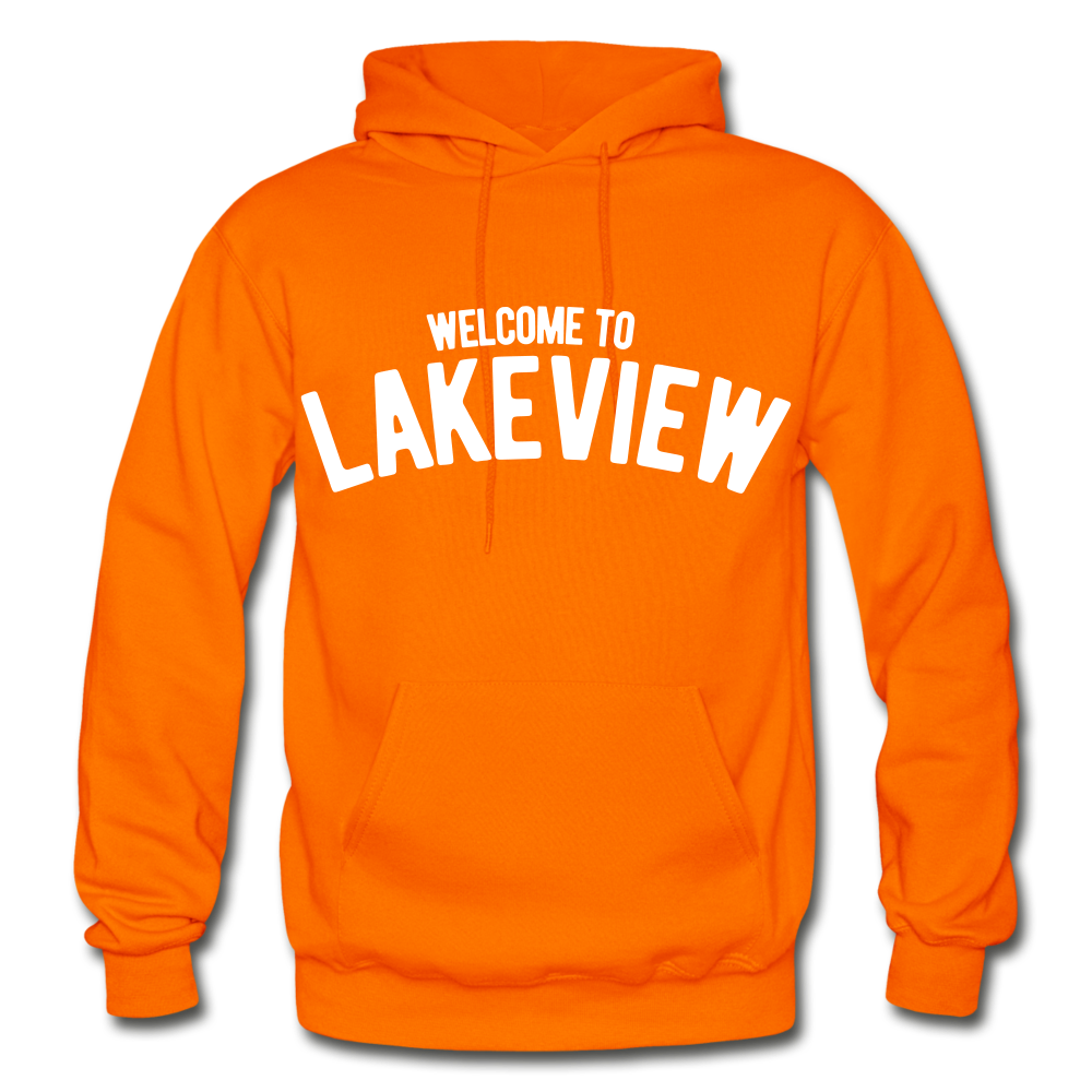 Lakeview Heavy Blend Adult Hoodie - orange