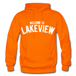Lakeview Heavy Blend Adult Hoodie - orange