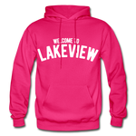 Lakeview Heavy Blend Adult Hoodie - fuchsia