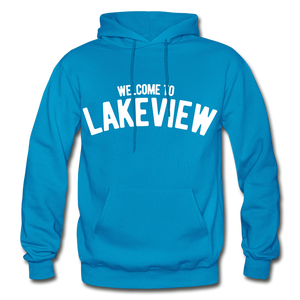 Lakeview Heavy Blend Adult Hoodie - turquoise