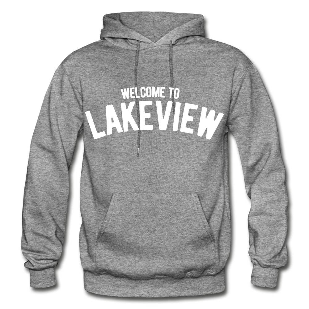 Lakeview Heavy Blend Adult Hoodie - graphite heather