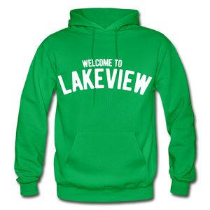 Lakeview Heavy Blend Adult Hoodie - kelly green