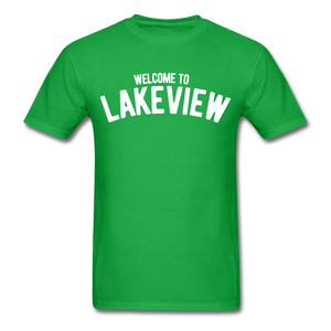 Lakeview Men's T-Shirt - bright green