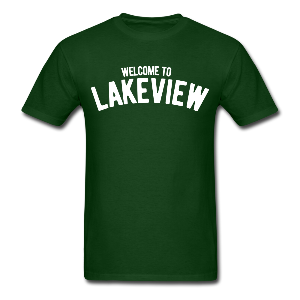Lakeview Men's T-Shirt - forest green