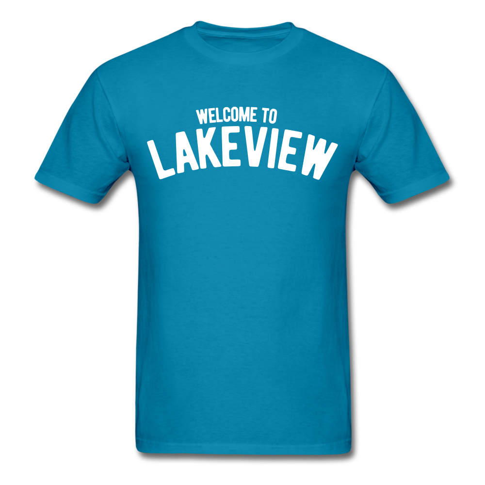 Lakeview Men's T-Shirt - turquoise
