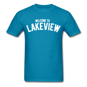 Lakeview Men's T-Shirt - turquoise