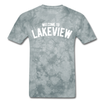 Lakeview Men's T-Shirt - grey tie dye