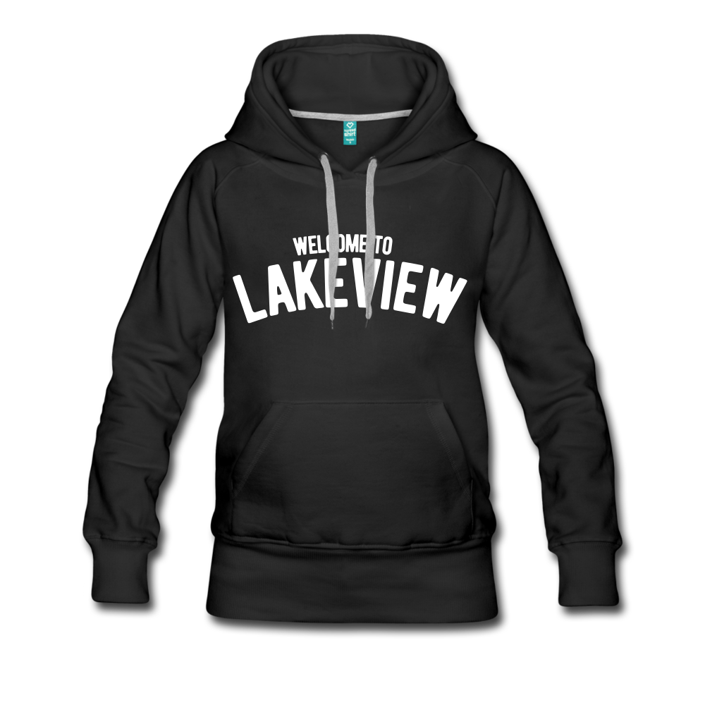Lakeview Women’s Premium Hoodie - black