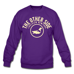 The Other Side Crewneck Sweatshirt - purple