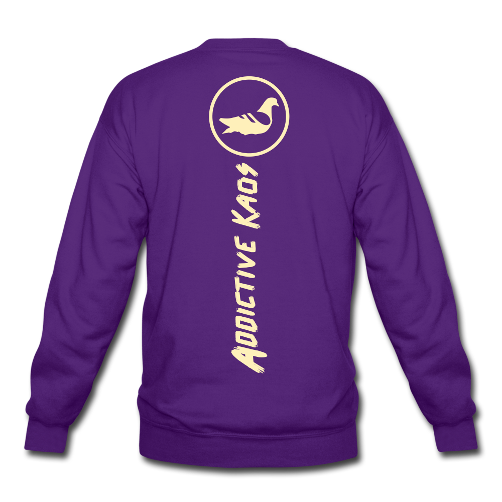 The Other Side Crewneck Sweatshirt - purple