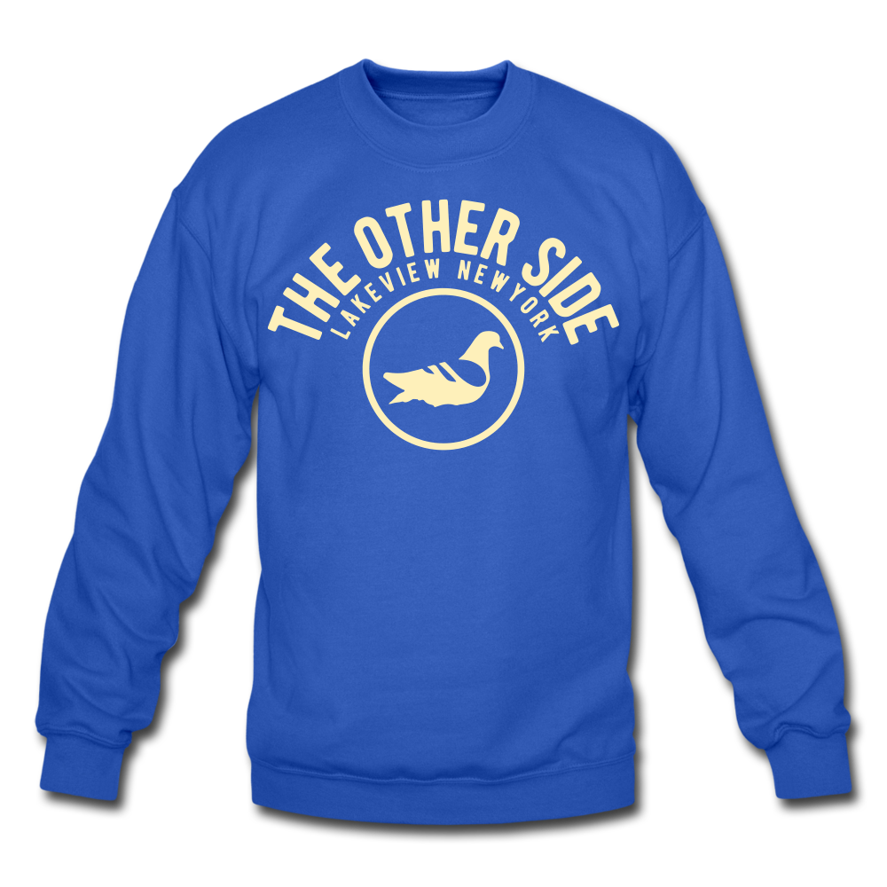 The Other Side Crewneck Sweatshirt - royal blue